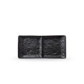 Wilmax Rechteckiger Teller mit 2 Fächern SlateStone Schwarz 27 x 13 cm Porzellan