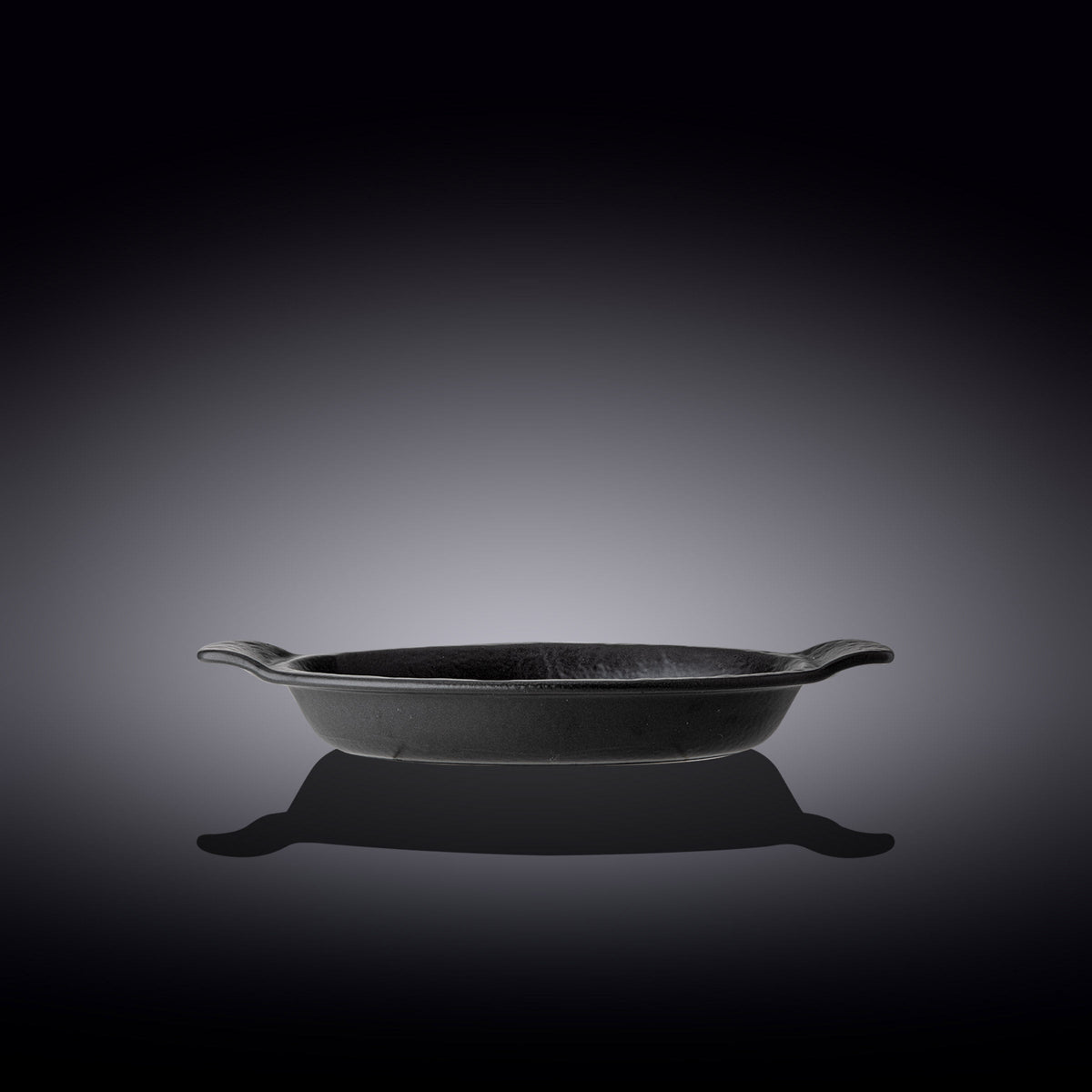 Wilmax Rundes Backgeschirr SlateStone Schwarz 800 ml Porzellan WL-661143/A