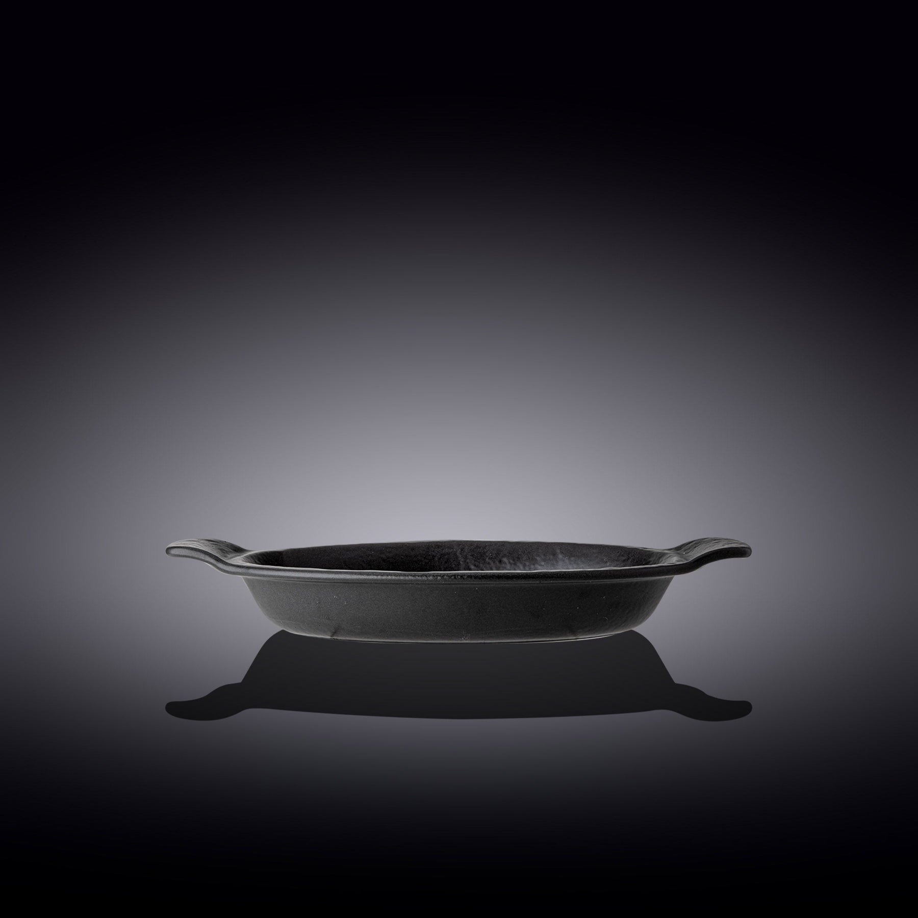 Wilmax Rundes Backgeschirr SlateStone Schwarz 800 ml Porzellan WL-661143/A
