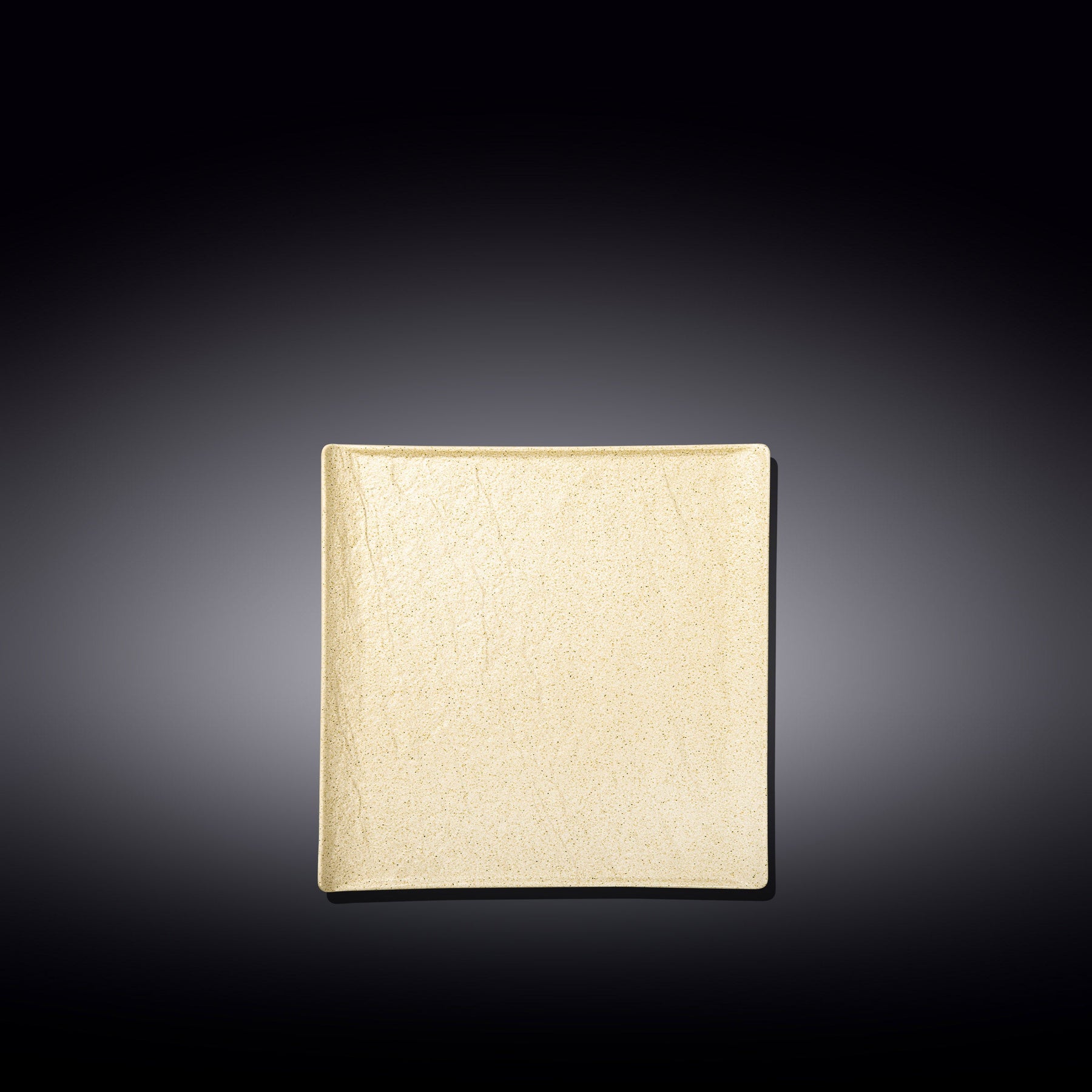 Wilmax Platte 13x13 cm Sand Porzellan WL-661304/A