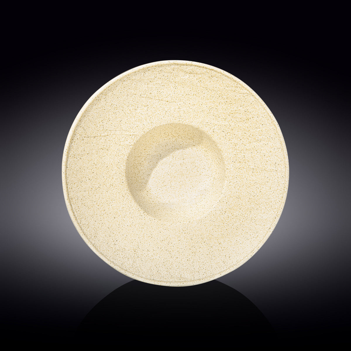 Wilmax Tiefer Teller 27 cm 250 ml Sand Porzellan WL-661316/A