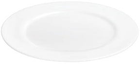 Wilmax Speiseteller 25.5 cm aus Porzellan, Weiß WL-991180/A