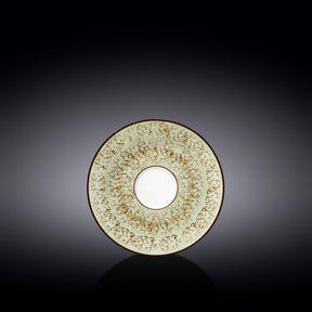 Wilmax Untertasse 15 cm Pistazie Porzellan