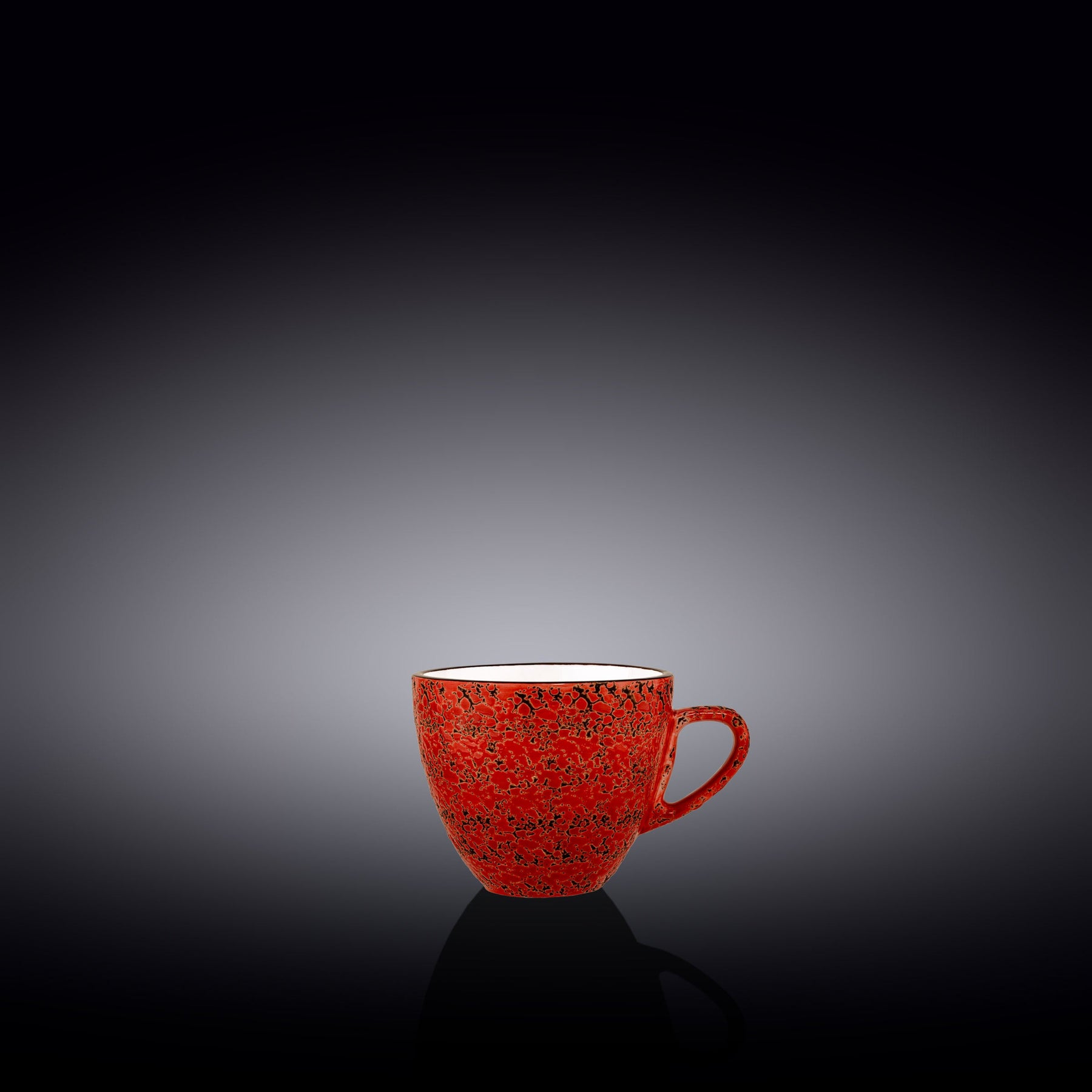 Wilmax Tasse 75 ml Rot Porzellan