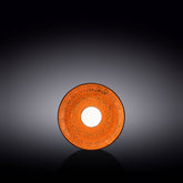 Wilmax Untertasse 11 cm Orange Porzellan
