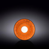 Wilmax Untertasse 15 cm Orange Porzellan