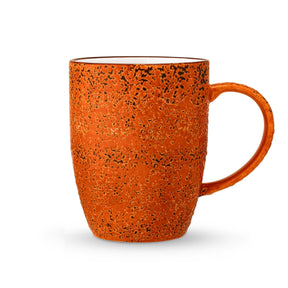 Wilmax Becher 460 ml Orange Porzellan