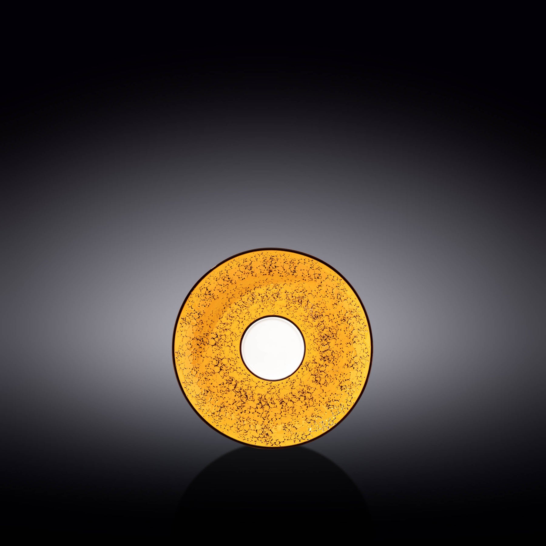 Wilmax Untertasse 11 cm Gelb Porzellan
