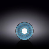 Wilmax Untertasse 11 cm Blau Porzellan