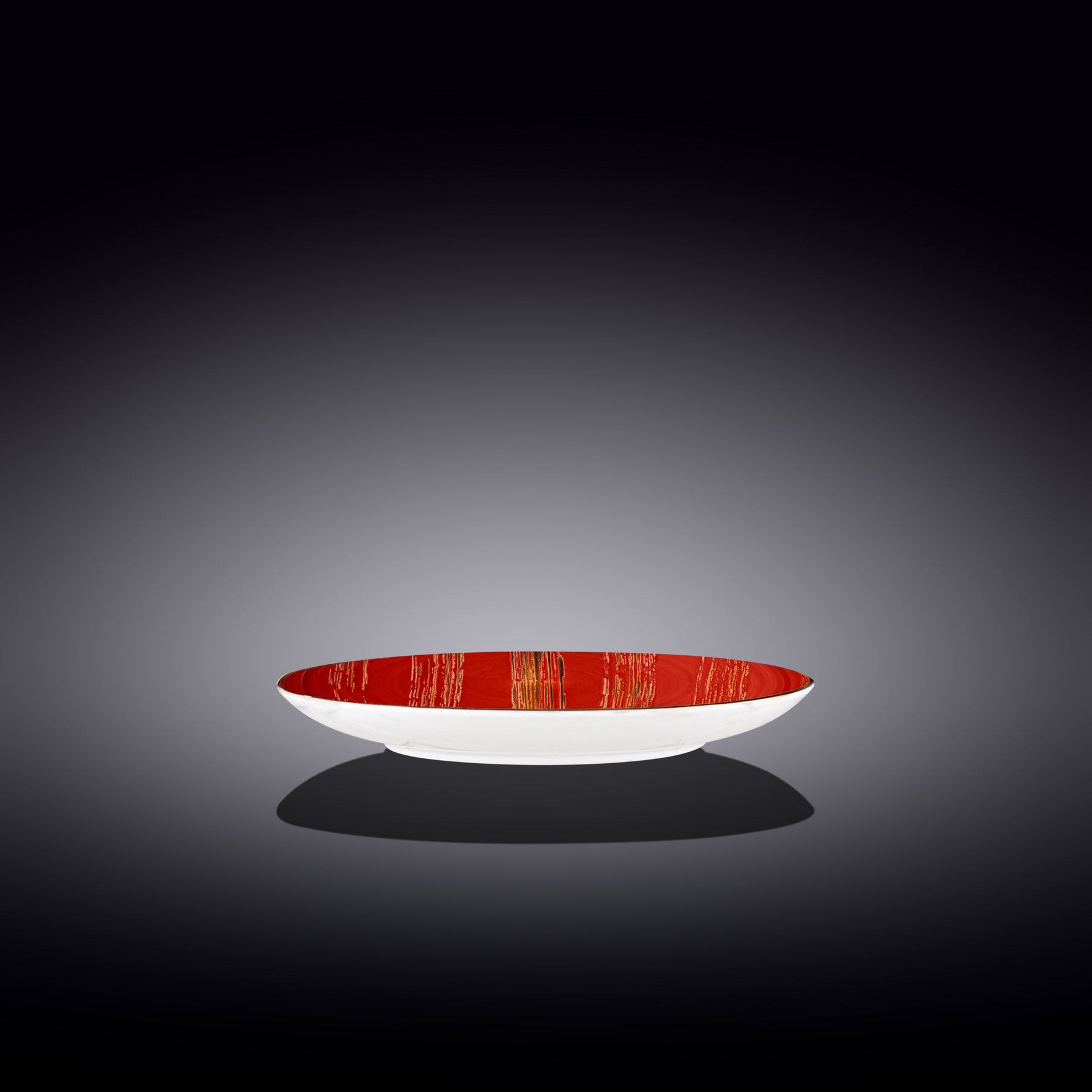 Wilmax Teller 18 cm Rot Porzellan WL-668211/A