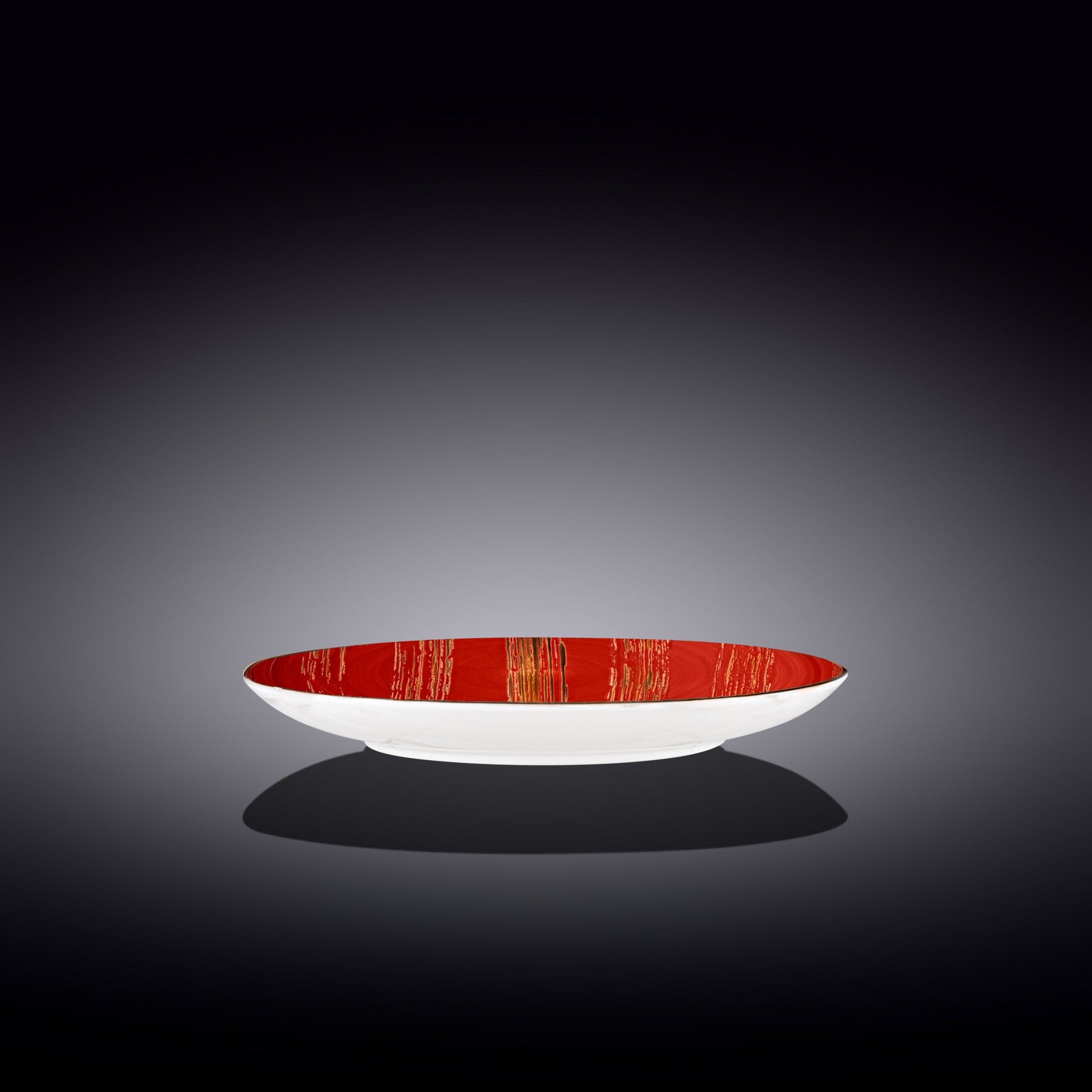 Wilmax Teller 23 cm Rot Porzellan WL-668213/A