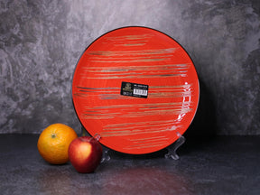 Wilmax Teller 28 cm Rot Porzellan WL-668216/A