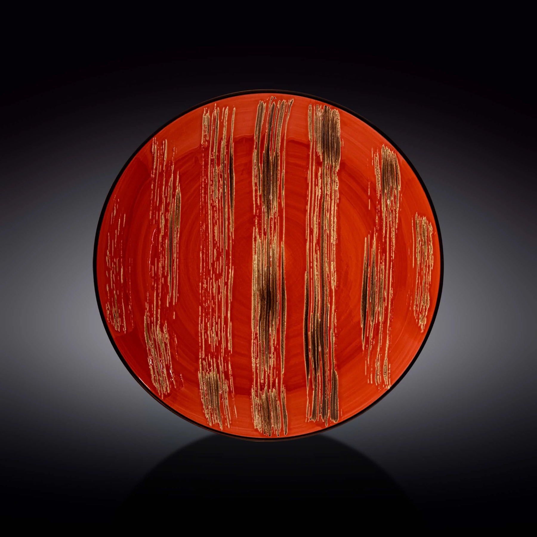 Wilmax Teller 28 cm Rot Porzellan WL-668216/A