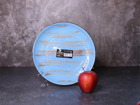 Wilmax Teller 23 cm Blau Porzellan 3er Set WL-668613/A3
