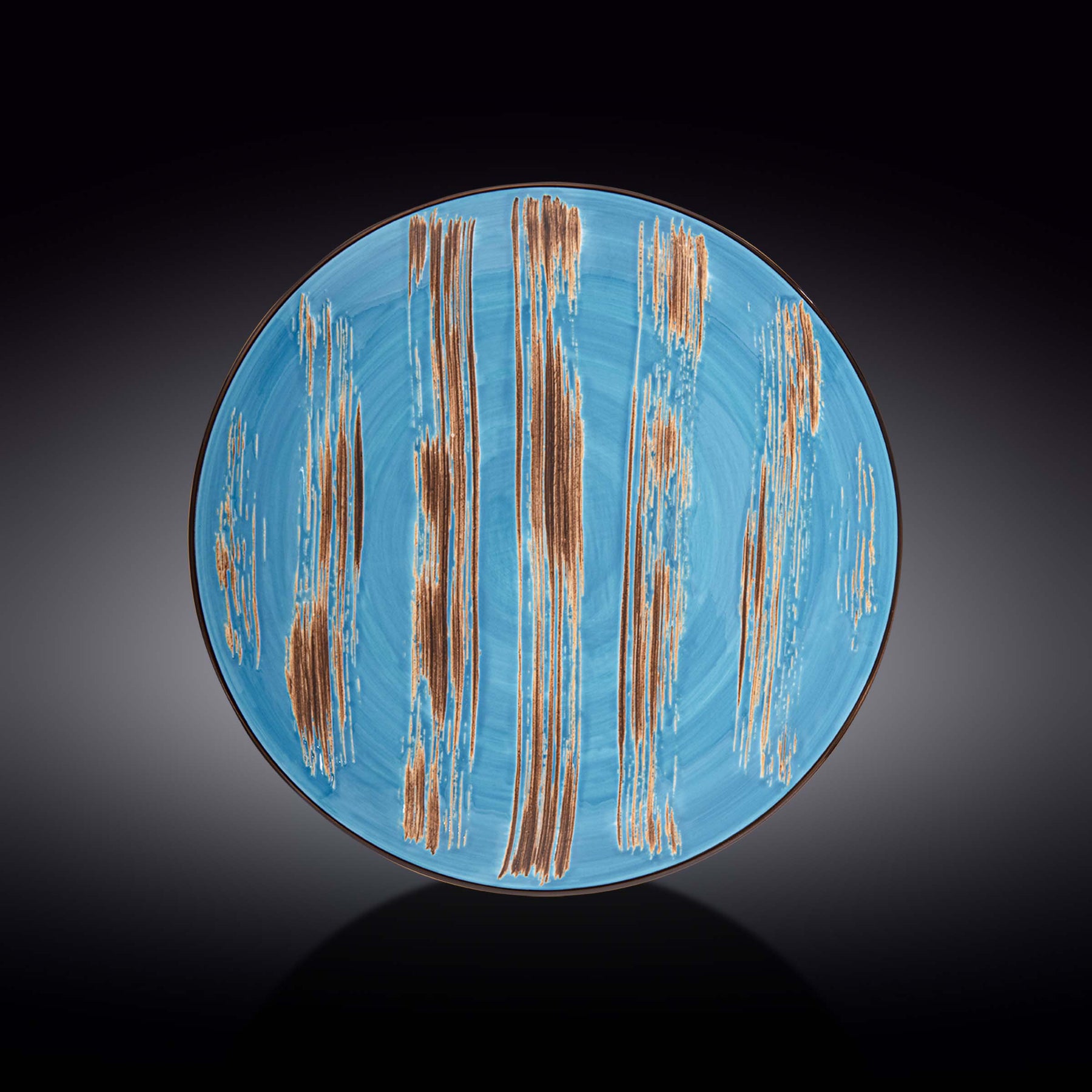 Wilmax Teller 28 cm Blau Porzellan WL-668616/A