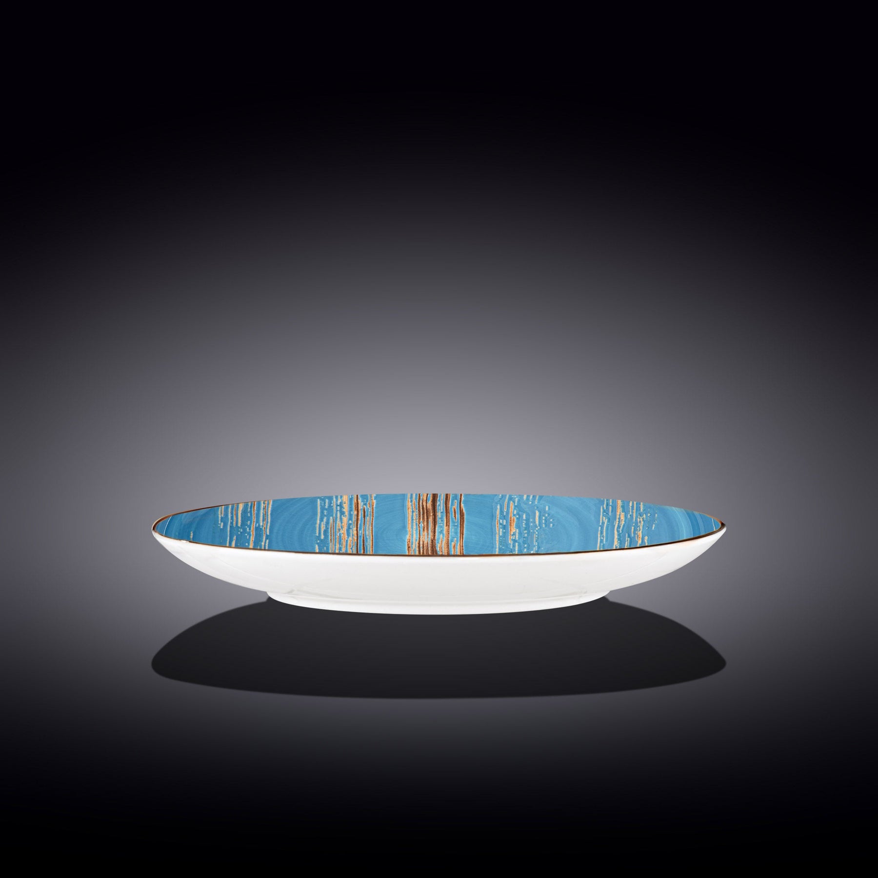Wilmax Teller 28 cm Blau Porzellan WL-668616/A