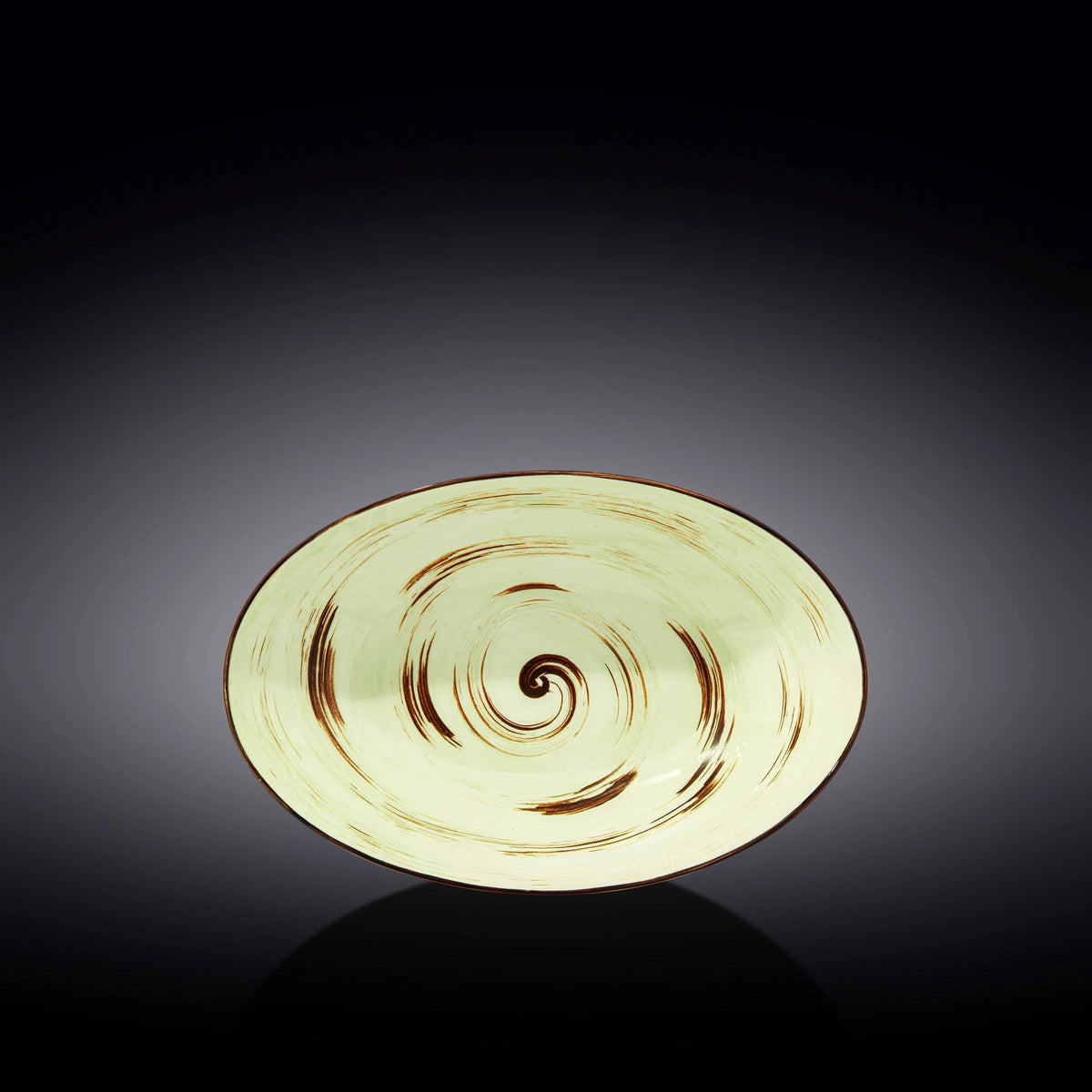 Wilmax Schale oval 25 cm Pistazie Porzellan WL-669140/A