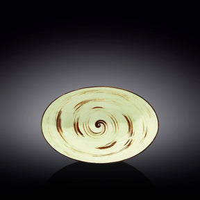 Wilmax Schale oval 25 cm Pistazie Porzellan WL-669140/A