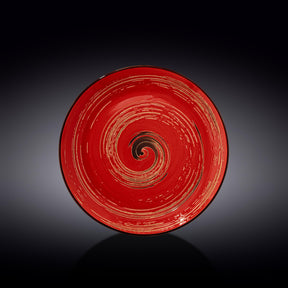 Wilmax Teller 25,5 cm Rot Porzellan WL-669214/A