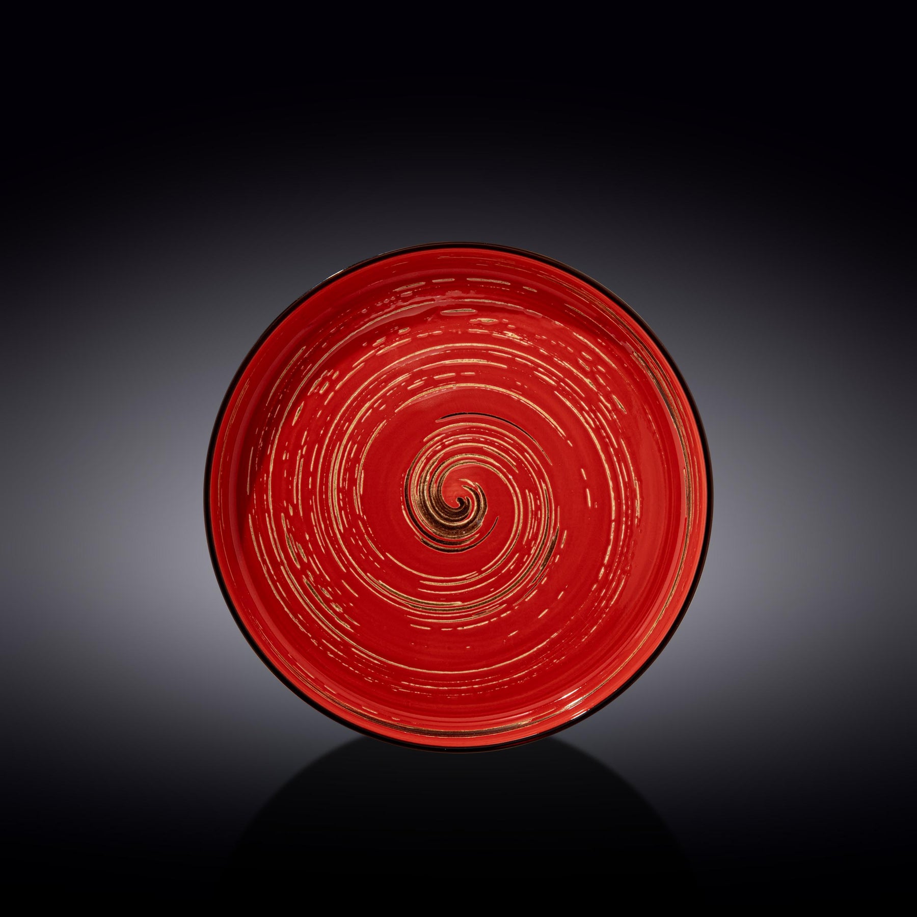 Wilmax Teller 23 cm Rot Porzellan WL-669219/A