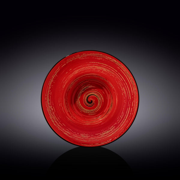 Wilmax Tiefer Teller 22,5 cm Rot Porzellan WL-669223/A