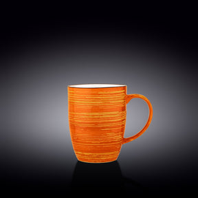 Wilmax Becher 460 ml Orange Porzellan WL-669337/A