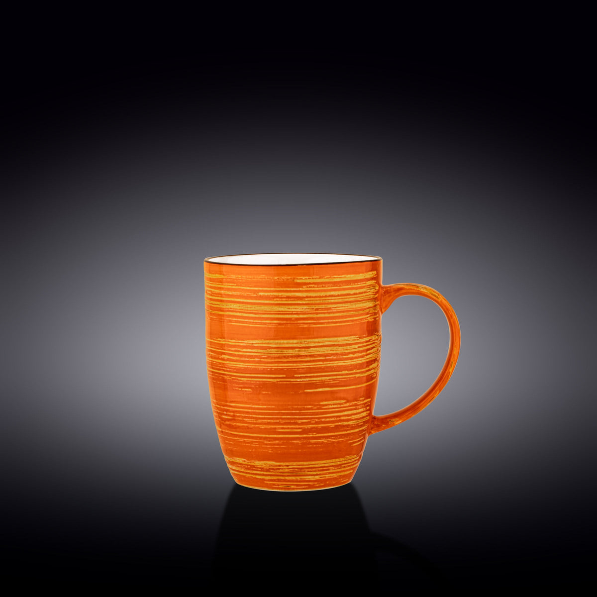 Wilmax Becher 460 ml Orange Porzellan WL-669337/A