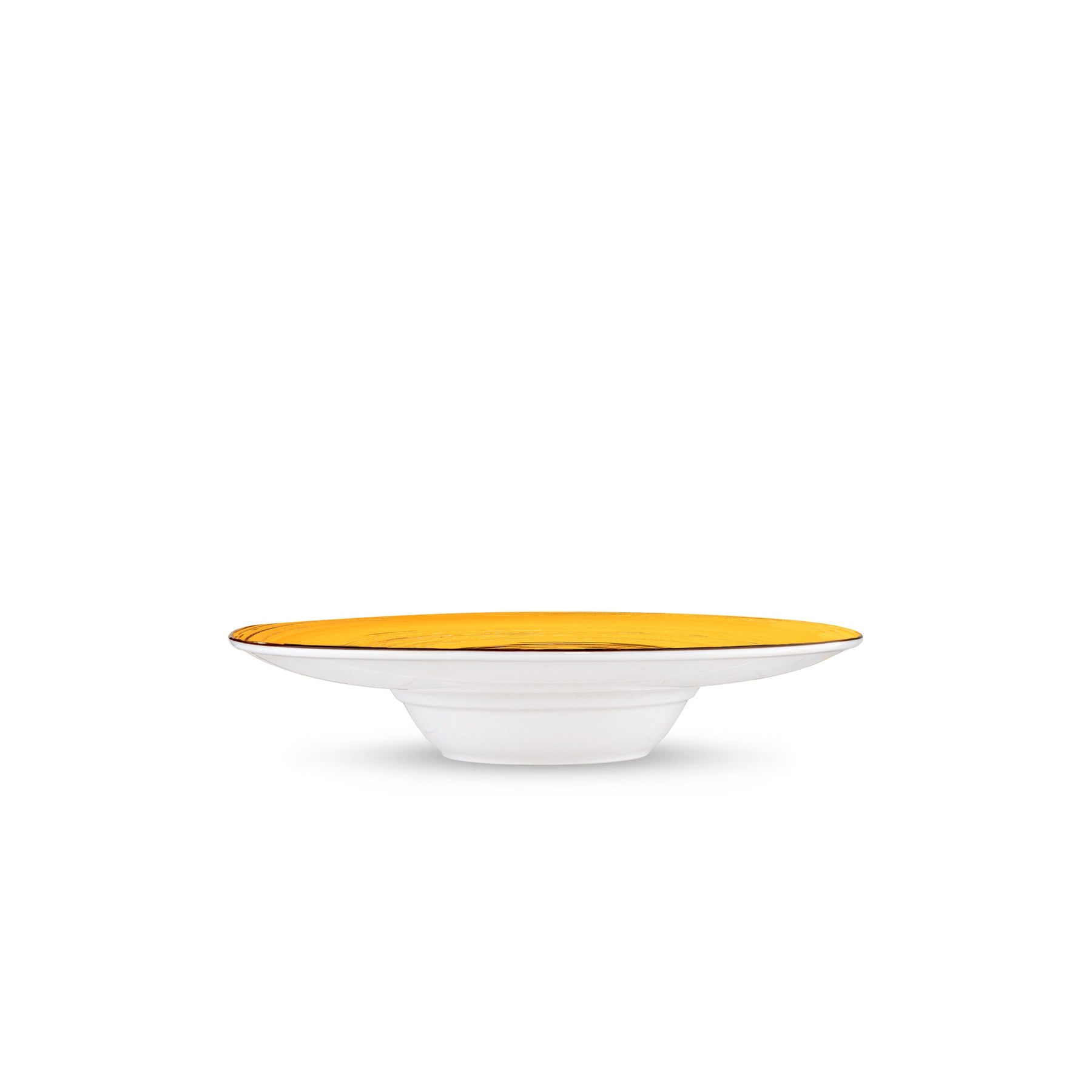 Wilmax Tiefer Teller 24 cm 200 ml Gelb Porzellan WL-669425/A