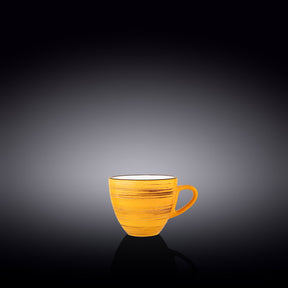 Wilmax Espressotasse 75 ml Gelb Porzellan