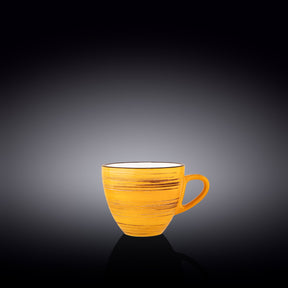 Wilmax Tasse 190 ml Gelb Porzellan