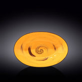 Wilmax Schale oval 30 cm Gelb Porzellan WL-669441/A