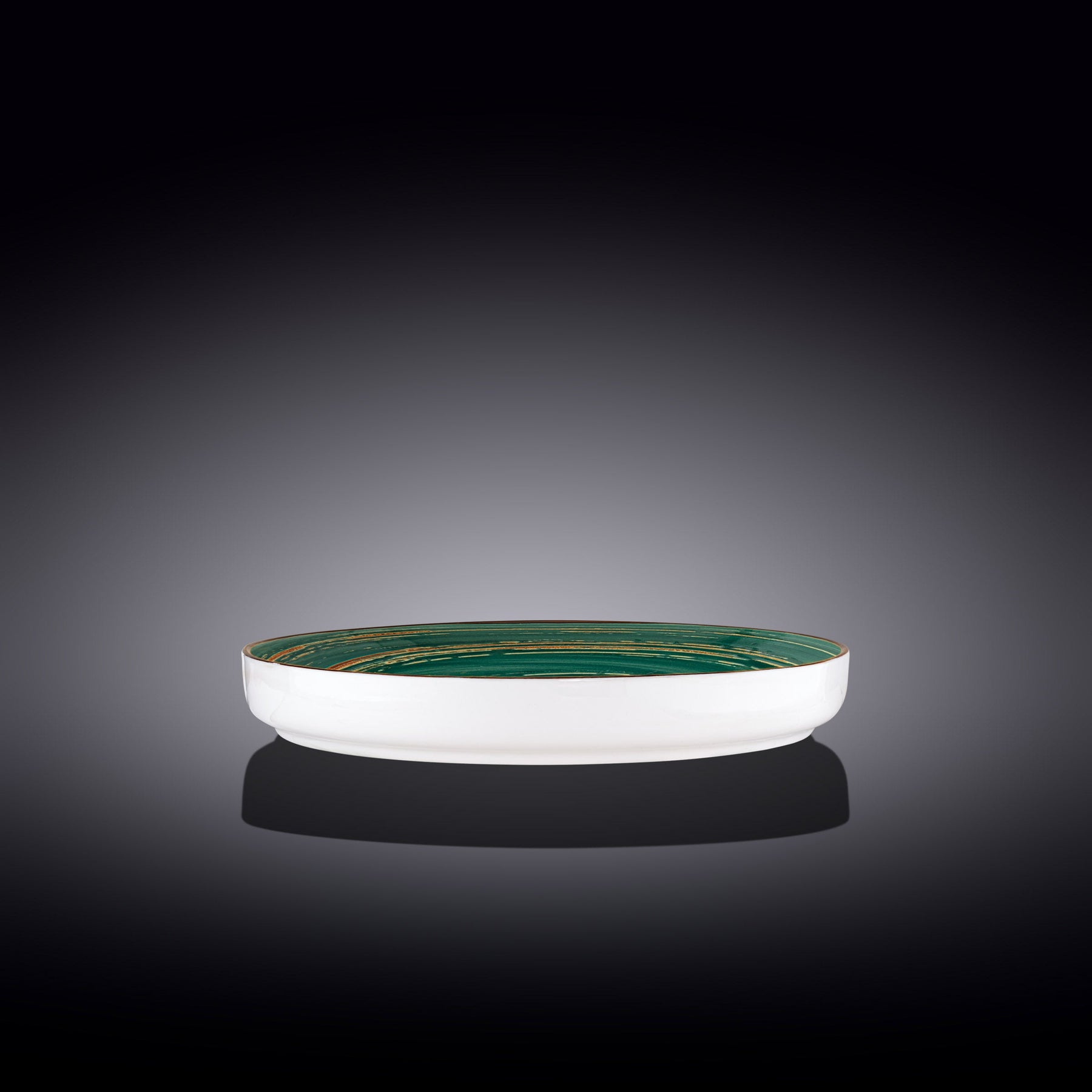 Wilmax Teller 23 cm Grün Porzellan WL-669519/A