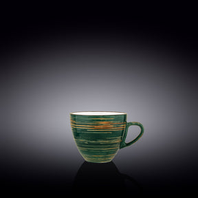 Wilmax Tasse 190 ml Grün Porzellan