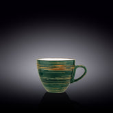 Wilmax Tasse 300 ml Grün Porzellan