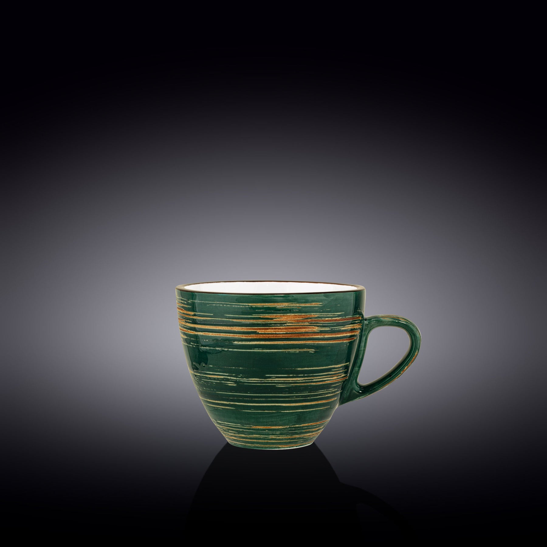 Wilmax Tasse 300 ml Grün Porzellan