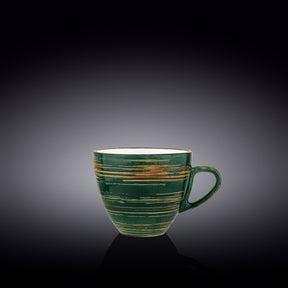 Wilmax Tasse 300 ml Grün Porzellan
