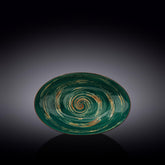 Wilmax Schale oval 25x16,5 cm Grün Porzellan WL-669540/A