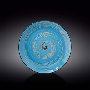 Wilmax Teller 25,5 cm Blau Porzellan 2er Set WL-669614/A2