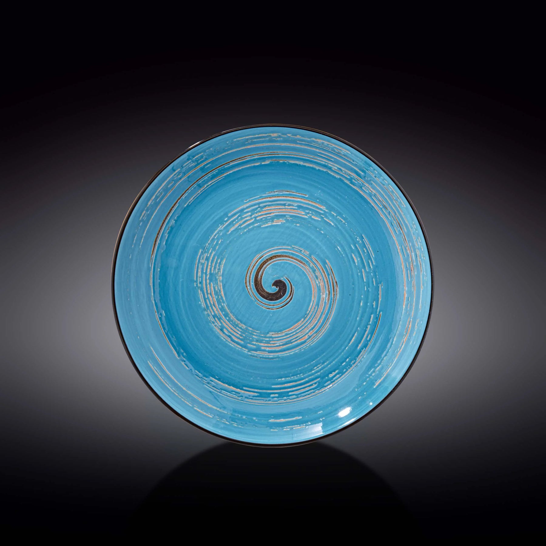 Wilmax Teller 25,5 cm Blau Porzellan WL-669614/A