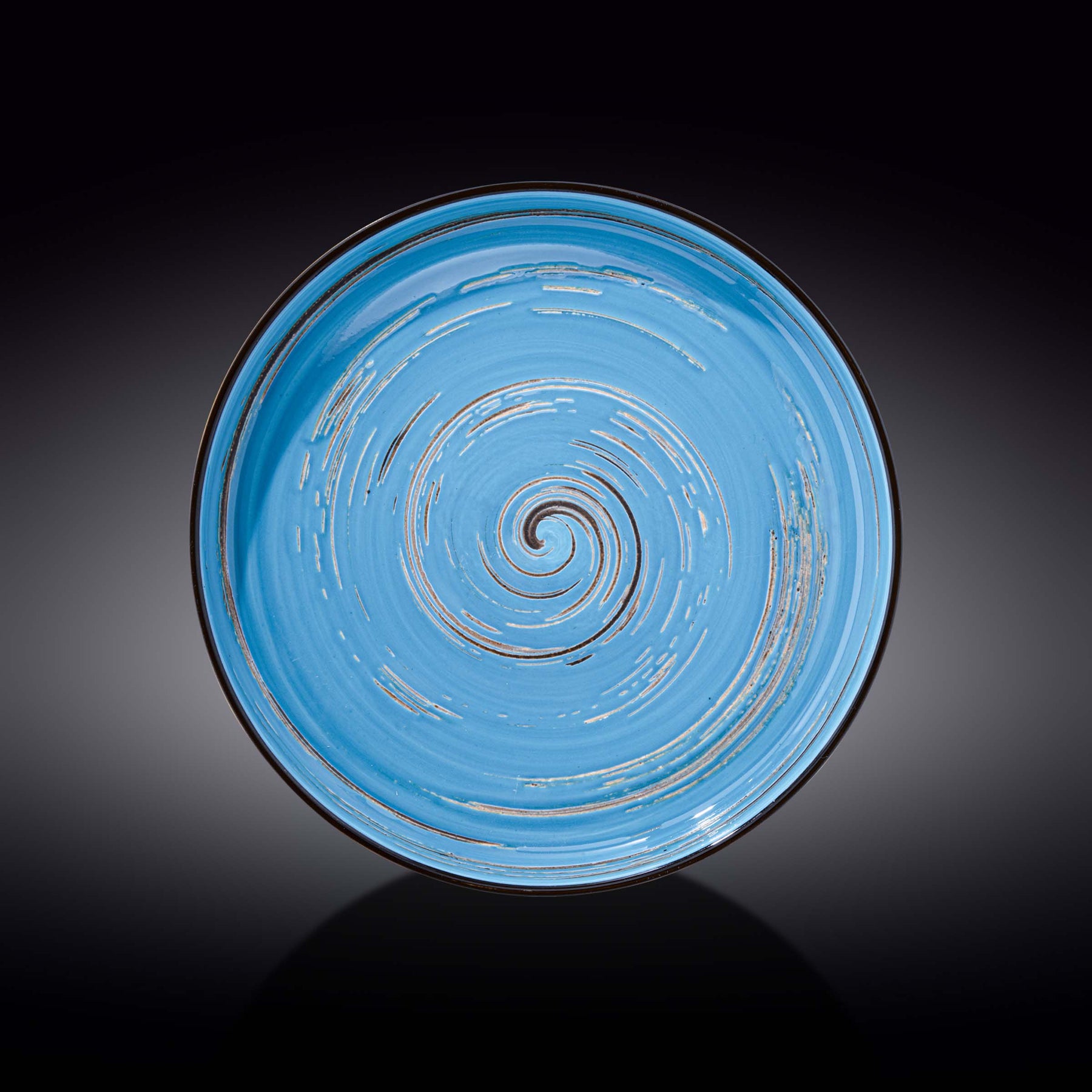 Wilmax Teller 28 cm Blau Porzellan WL-669620/A