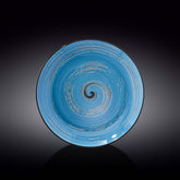 Wilmax Tiefer Teller 25,5 cm 350 ml Blau Porzellan WL-669627/A