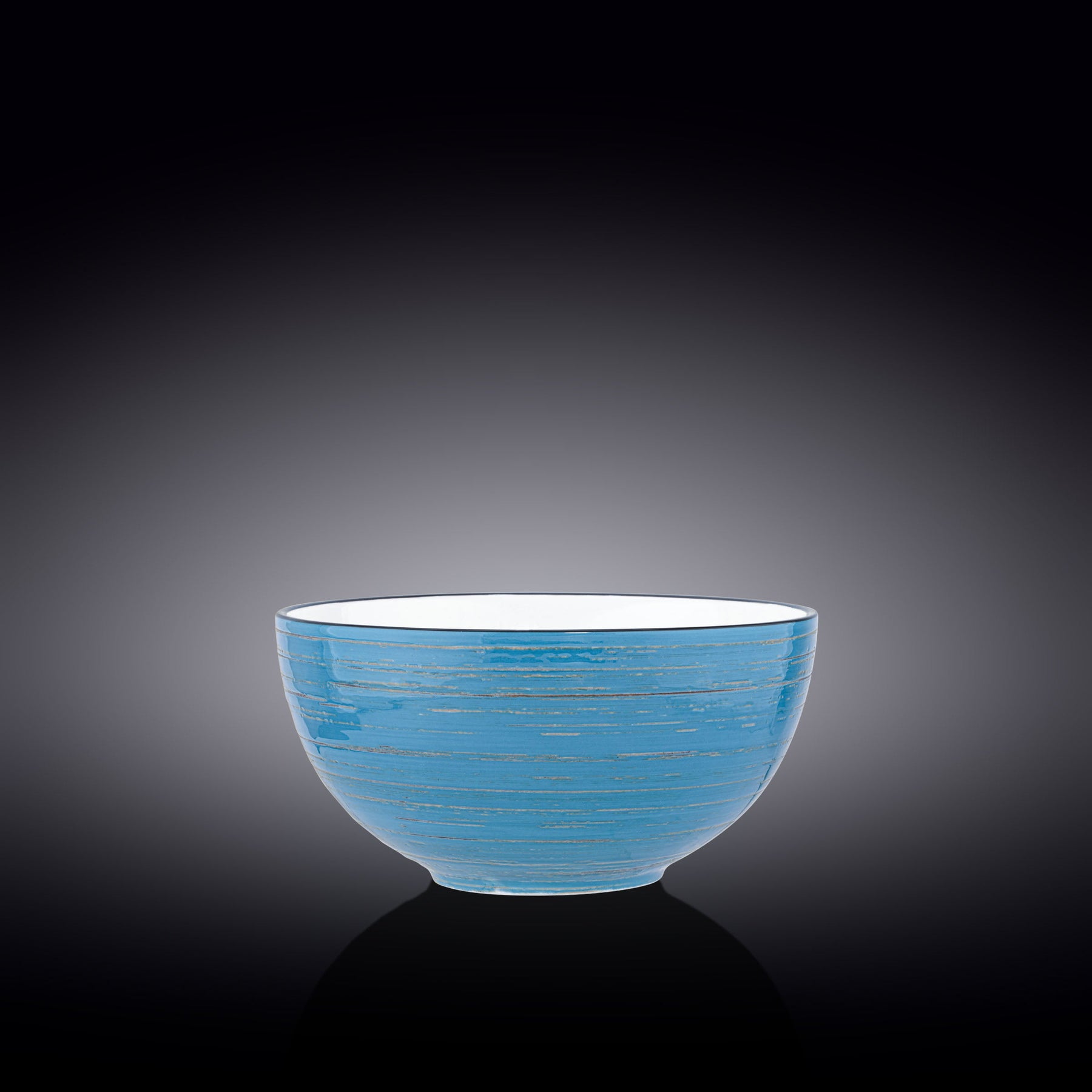 Wilmax Schale 1600 ml 19 cm Blau Porzellan WL-669632/A