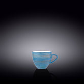 Wilmax Espressotasse 75 ml Blau Porzellan