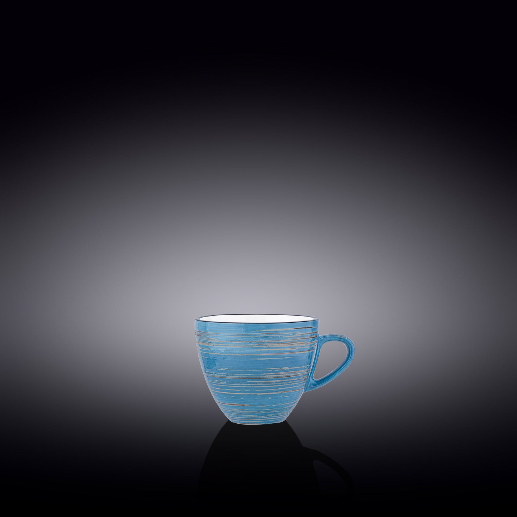 Wilmax Espressotasse 75 ml Blau Porzellan