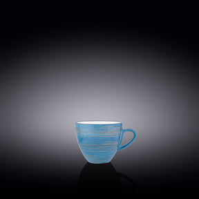 Wilmax Espressotasse 75 ml Blau Porzellan