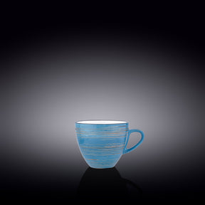 Wilmax Espressotasse 110 ml Blau Porzellan