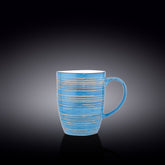 Wilmax Becher 460 ml Blau Porzellan