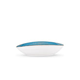 Wilmax Schale oval 25 cm Blau Porzellan WL-669640/A