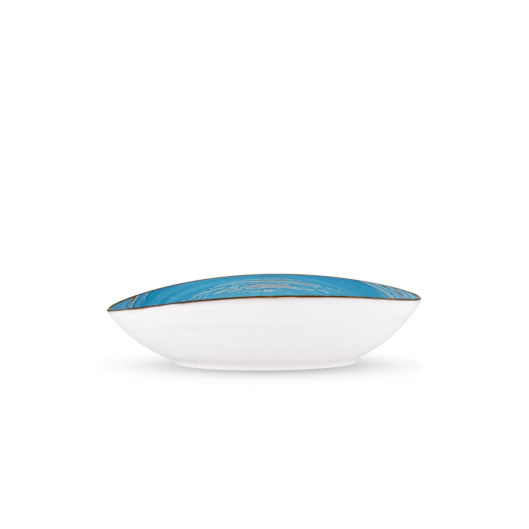 Wilmax Schale oval 25 cm Blau Porzellan WL-669640/A