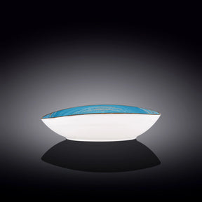 Wilmax Schale oval 25 cm Blau Porzellan WL-669640/A